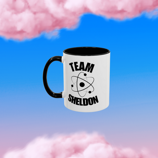 Team Sheldon black Coffee Mug - Unique Gift for BBT Fans
